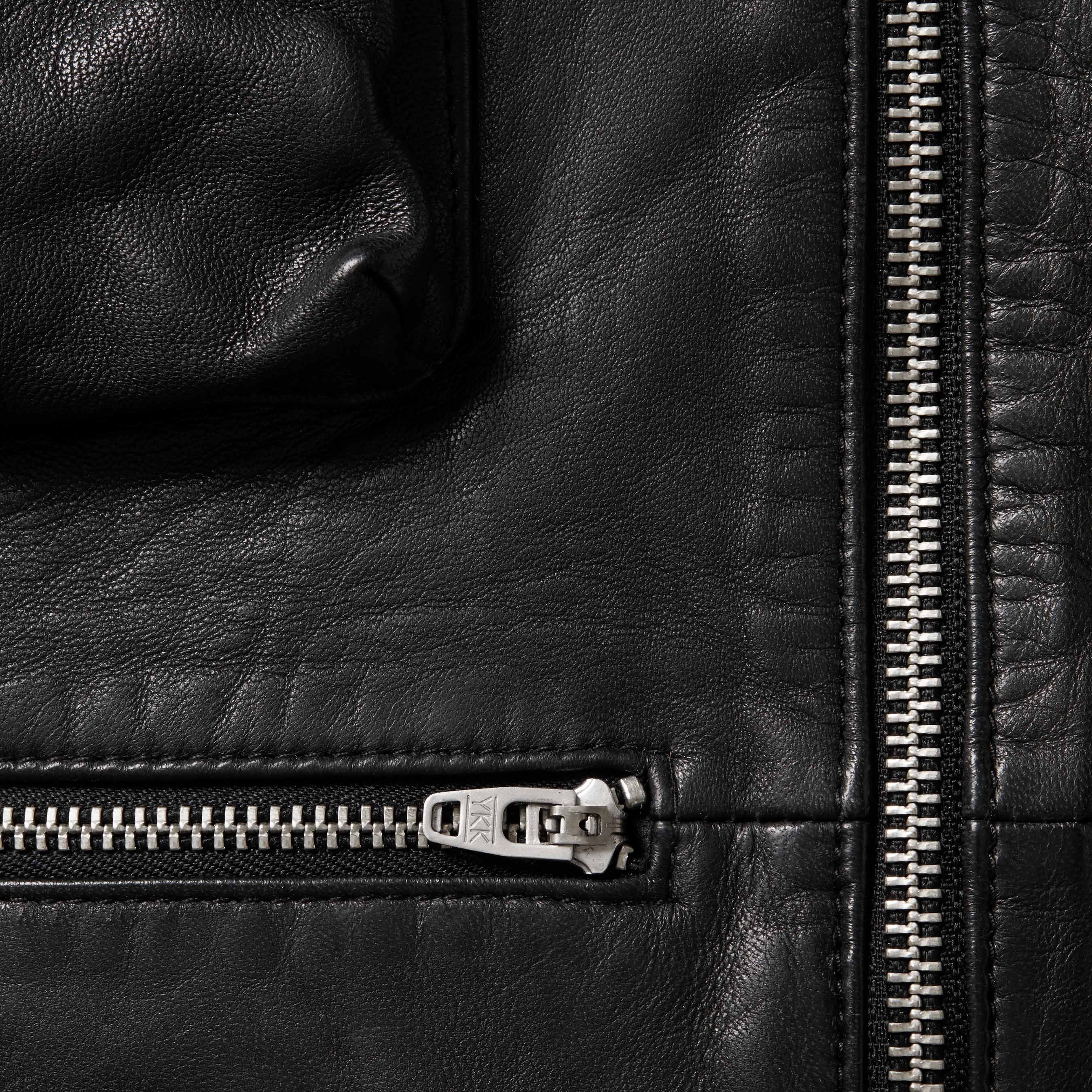 Leather Cargo Vest view 5
